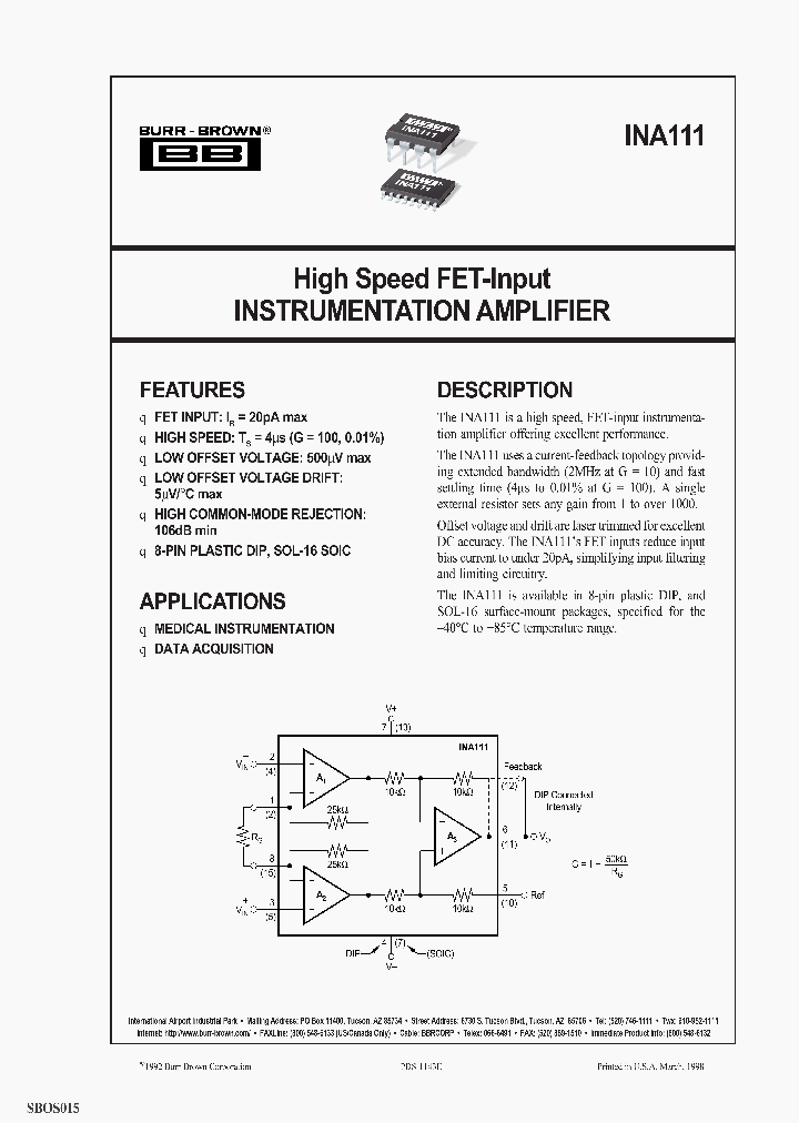 INA111AP_987302.PDF Datasheet