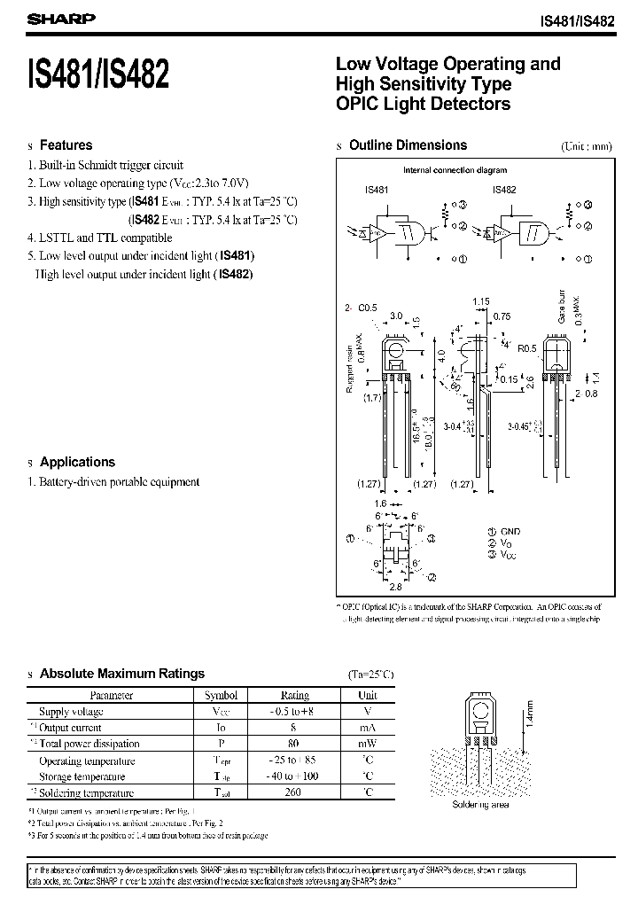 IS481_987486.PDF Datasheet