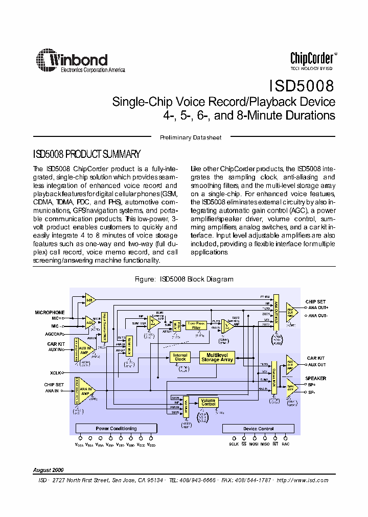 ISD5008_987518.PDF Datasheet