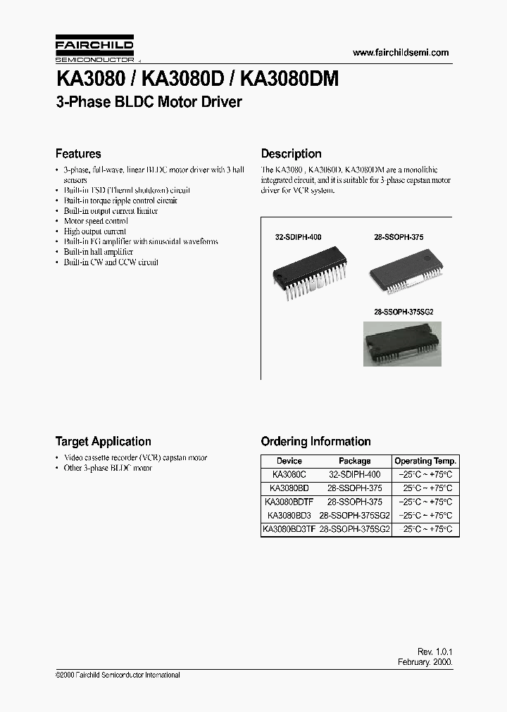 KA3080KA3080DKA3080DM_987759.PDF Datasheet