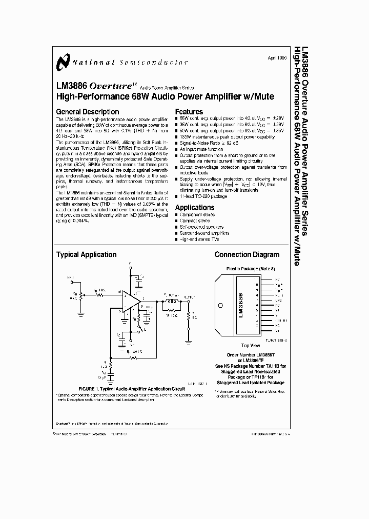 LM3886_988475.PDF Datasheet