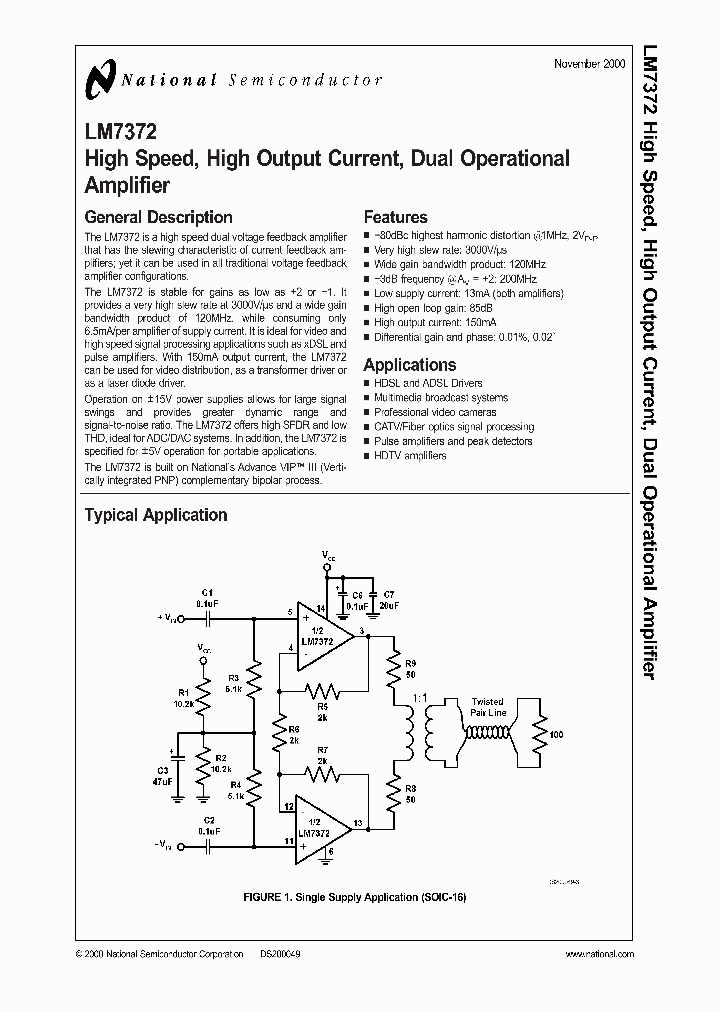LM7372_988528.PDF Datasheet