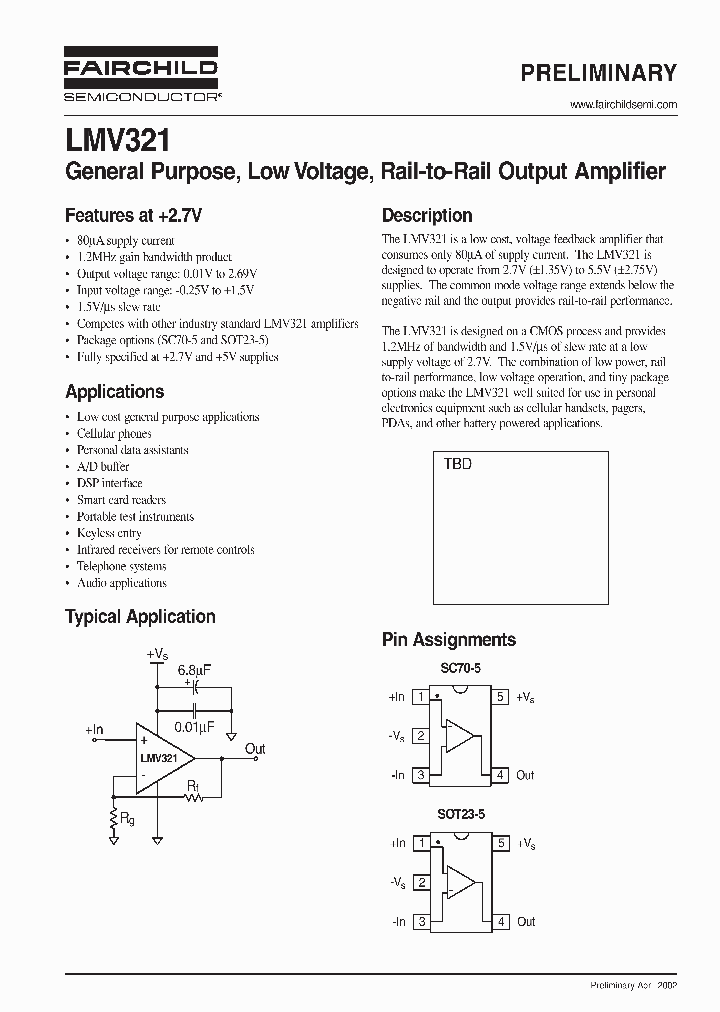 LMV4121_988589.PDF Datasheet