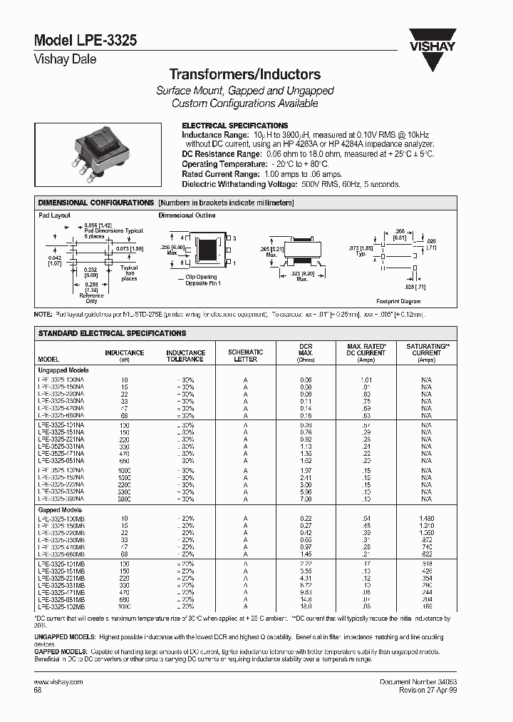 LPE-3325_988755.PDF Datasheet