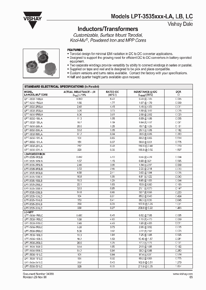 LPT3535_988761.PDF Datasheet