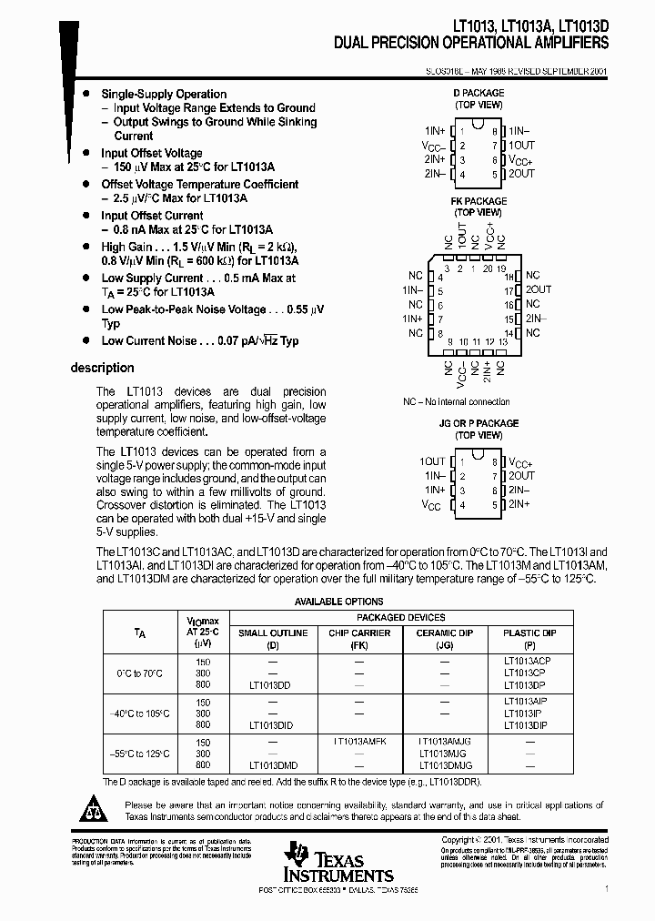 LT1013D_988861.PDF Datasheet