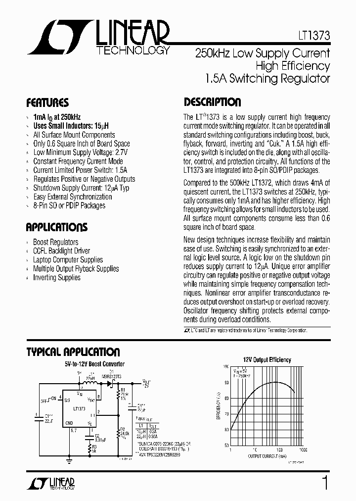 LT1373_989094.PDF Datasheet
