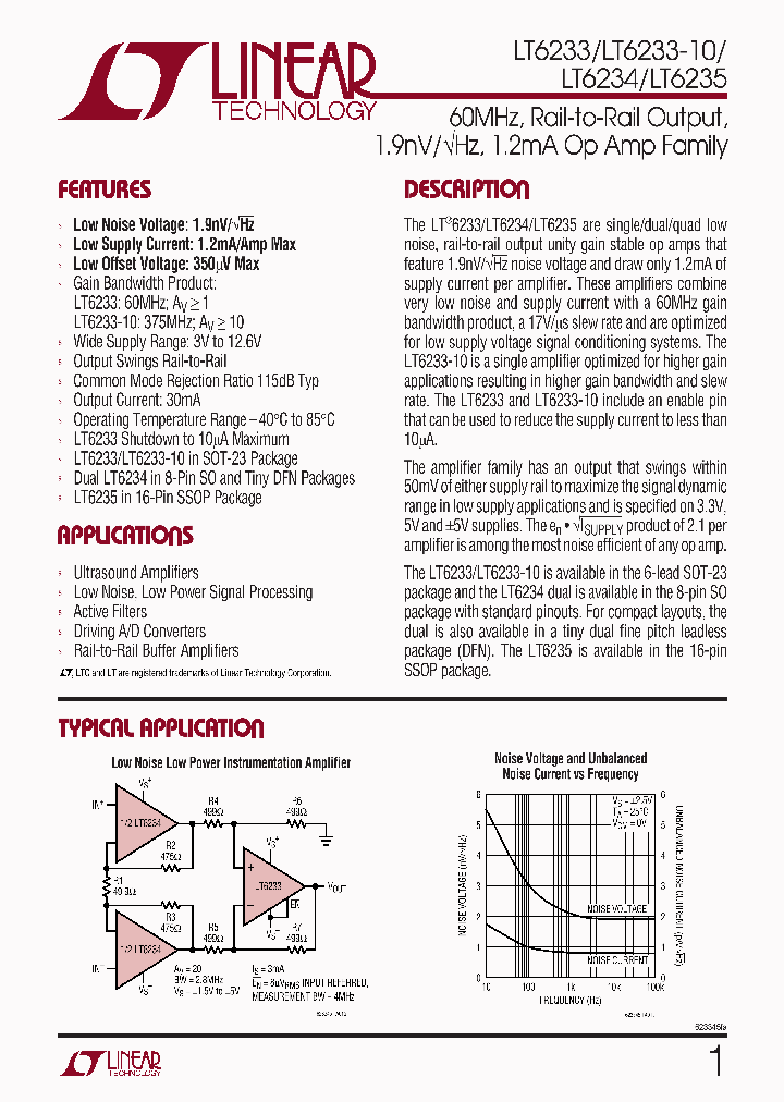 LT6233_989167.PDF Datasheet