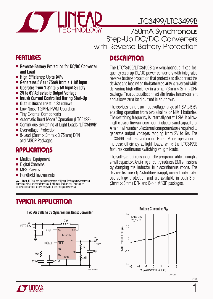 LTC3499LTC3499B_989197.PDF Datasheet