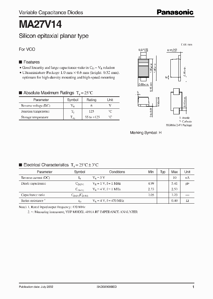 MA27V14_989789.PDF Datasheet