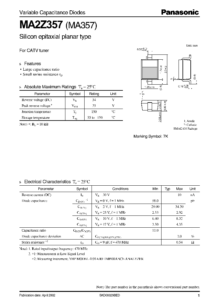MA2Z357_989860.PDF Datasheet