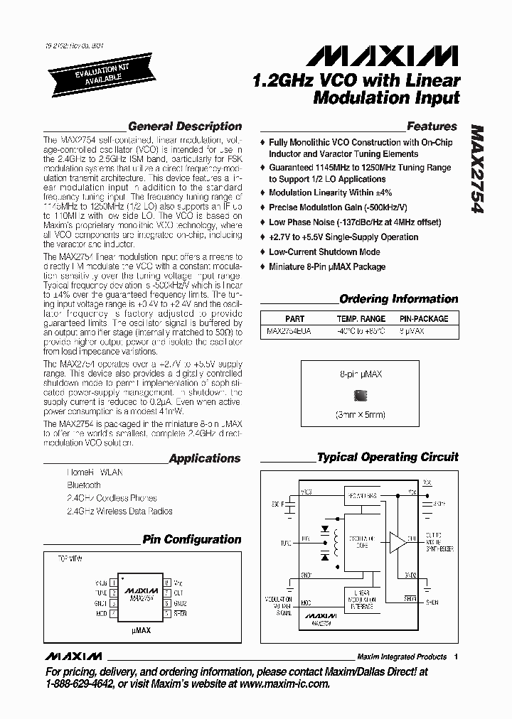 MAX2754_990274.PDF Datasheet