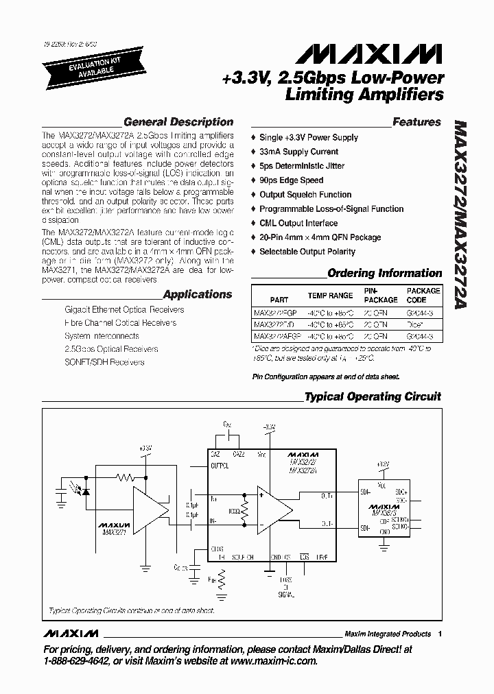 MAX3272-MAX3272A_990290.PDF Datasheet