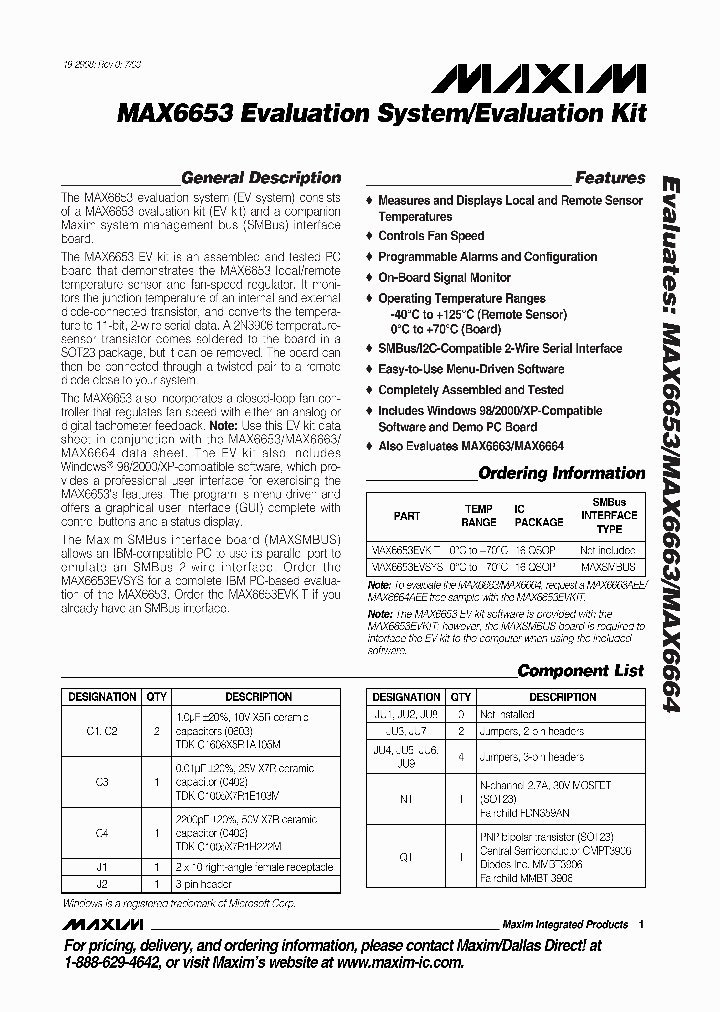 MAX6653EVKIT-MAX6653EVSYS_990543.PDF Datasheet