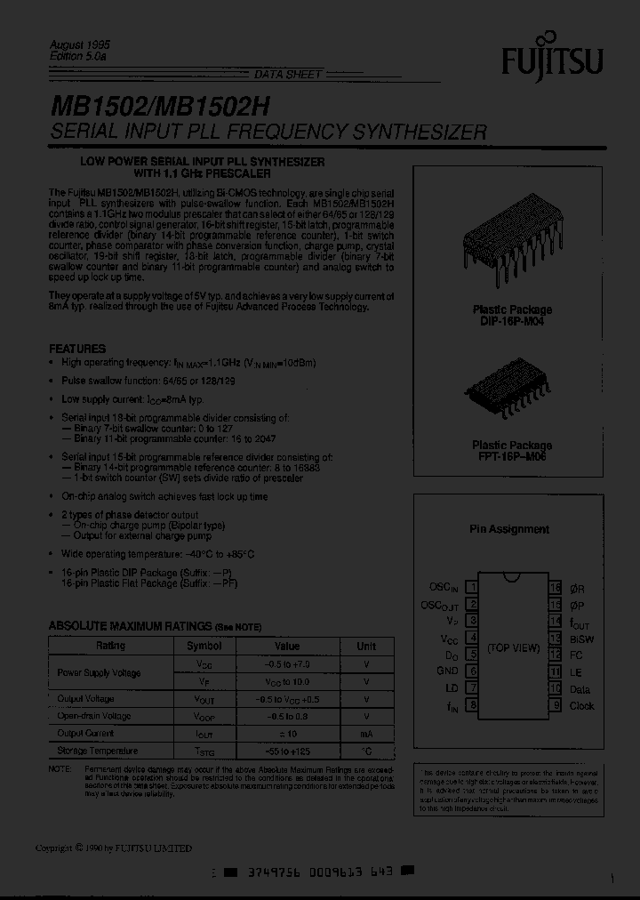 MB1502_990707.PDF Datasheet