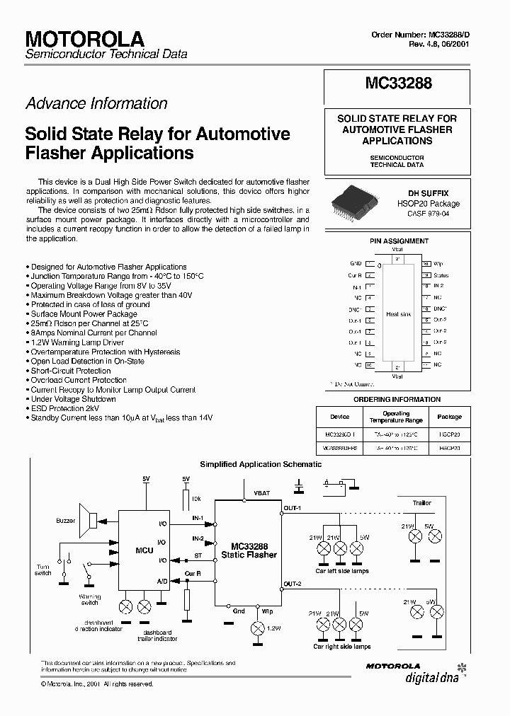 MC33288_990885.PDF Datasheet