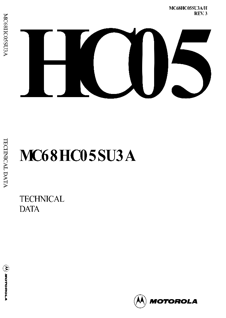 MC68HC05SU3A_990993.PDF Datasheet