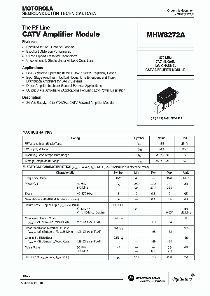 MHW8272A_991296.PDF Datasheet