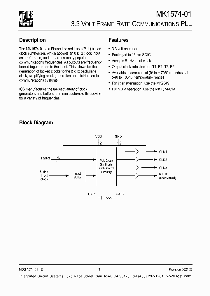 MK1574_991365.PDF Datasheet