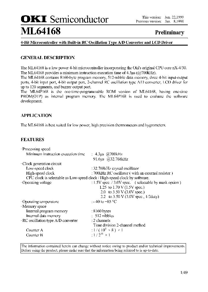 ML64168_991472.PDF Datasheet