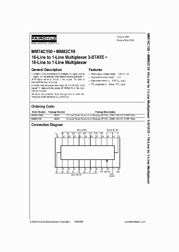 MM74C150_991607.PDF Datasheet