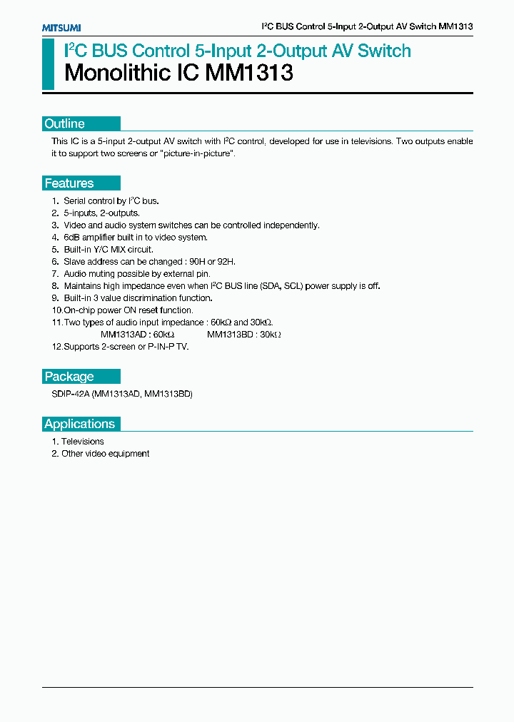 MM1313_991561.PDF Datasheet