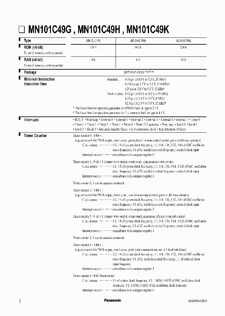 MN101C49G_991702.PDF Datasheet