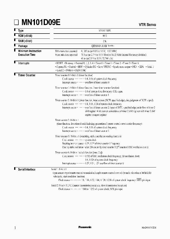 MN101D09E_991714.PDF Datasheet