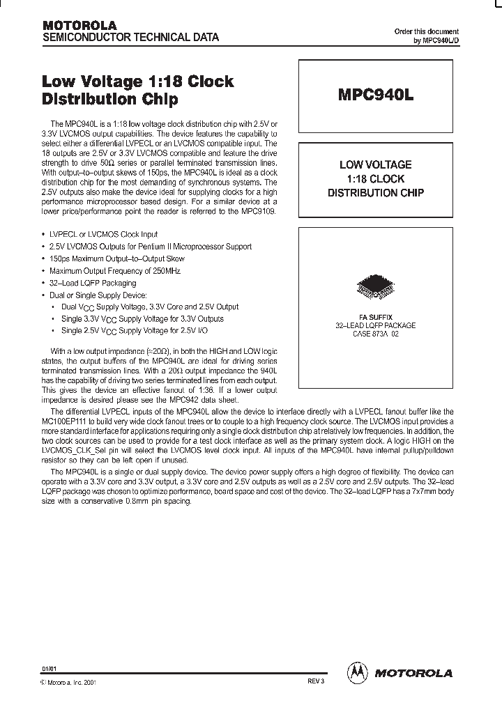 MPC940L_991828.PDF Datasheet
