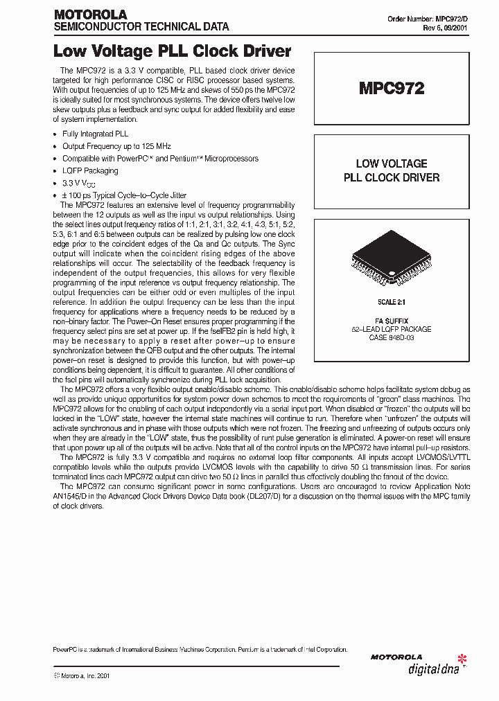 MPC972_991842.PDF Datasheet