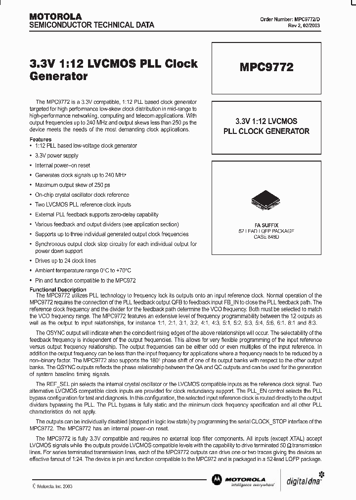 MPC9772_991845.PDF Datasheet