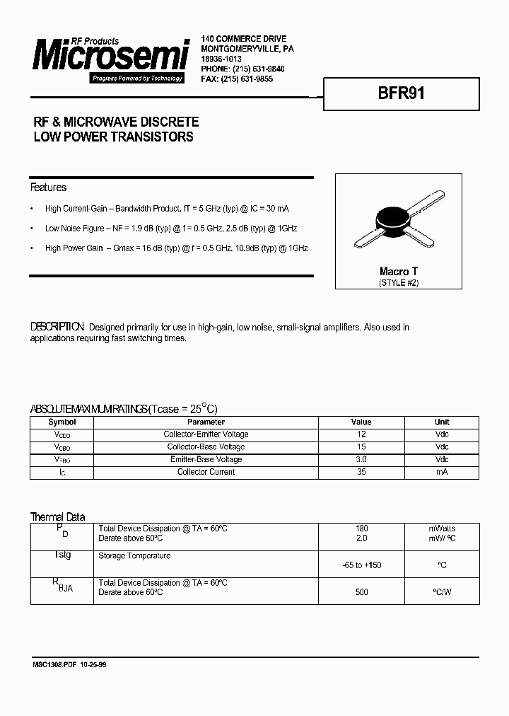 MSC1308_992121.PDF Datasheet