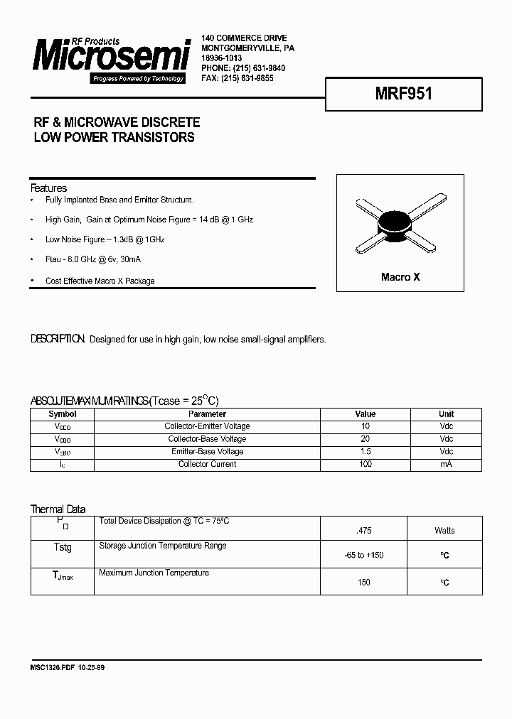 MSC1326_992139.PDF Datasheet