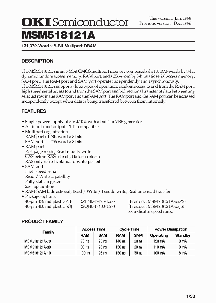 MSM518121A_992280.PDF Datasheet