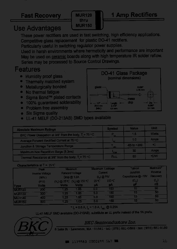 MUR150_992690.PDF Datasheet