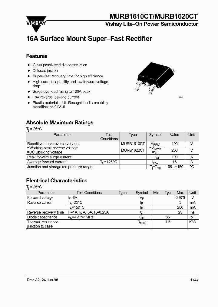 MURB1610_992697.PDF Datasheet