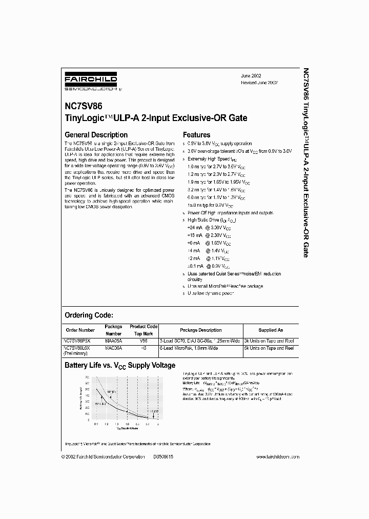 NC7SV86_992804.PDF Datasheet