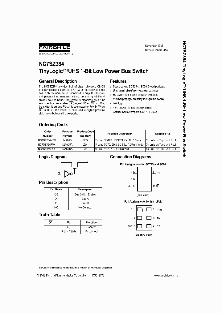 NC7SZ384_992821.PDF Datasheet