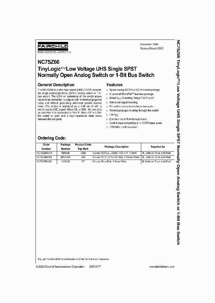 NC7SZ66_992824.PDF Datasheet
