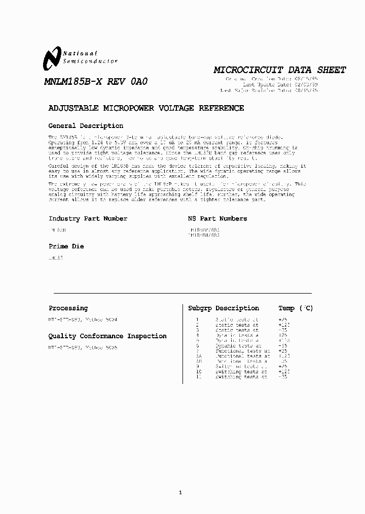 NSC05484_994454.PDF Datasheet