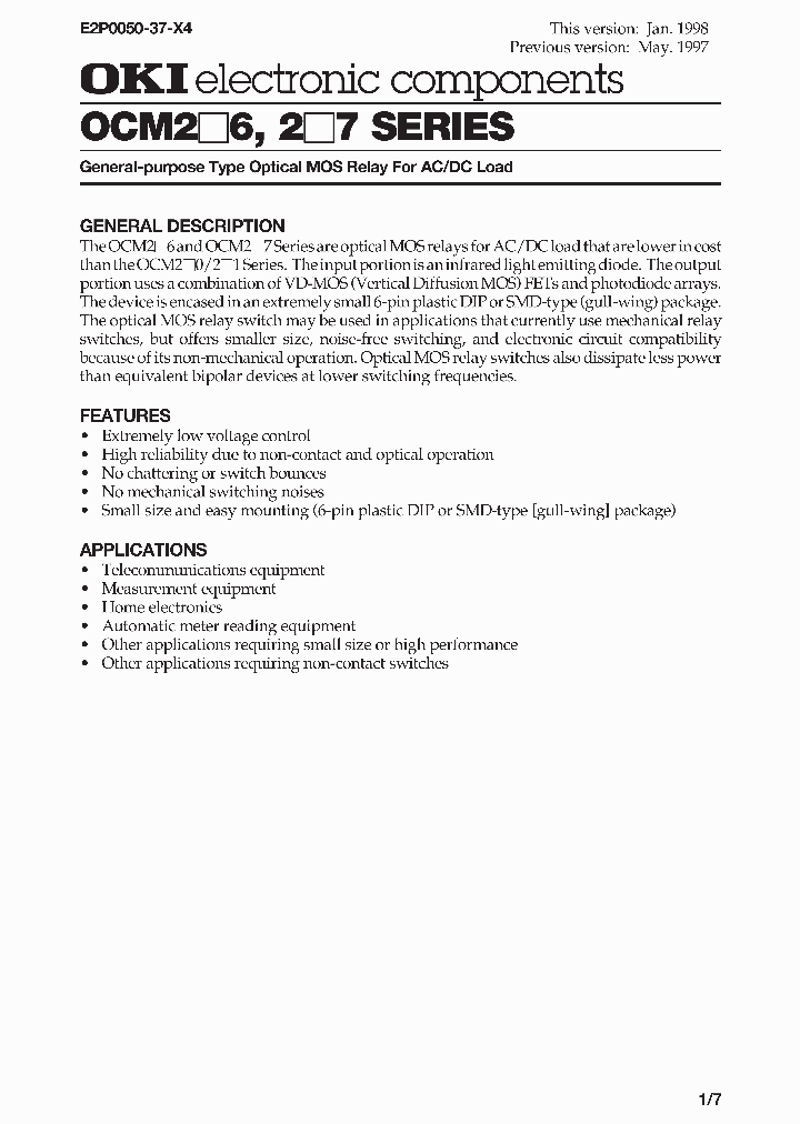 OCM2X62X7_994616.PDF Datasheet