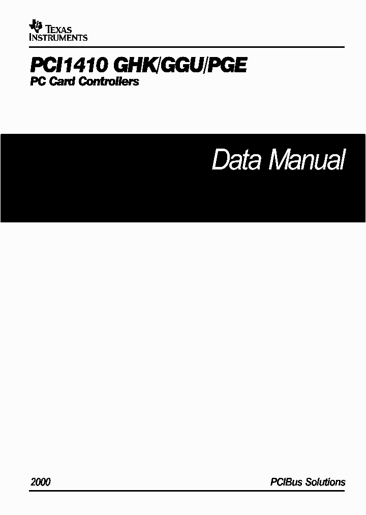 PCI1410_998113.PDF Datasheet