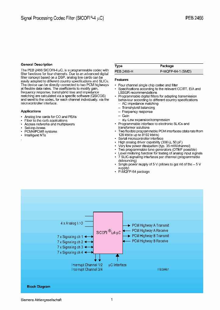 PEB2466K_998247.PDF Datasheet