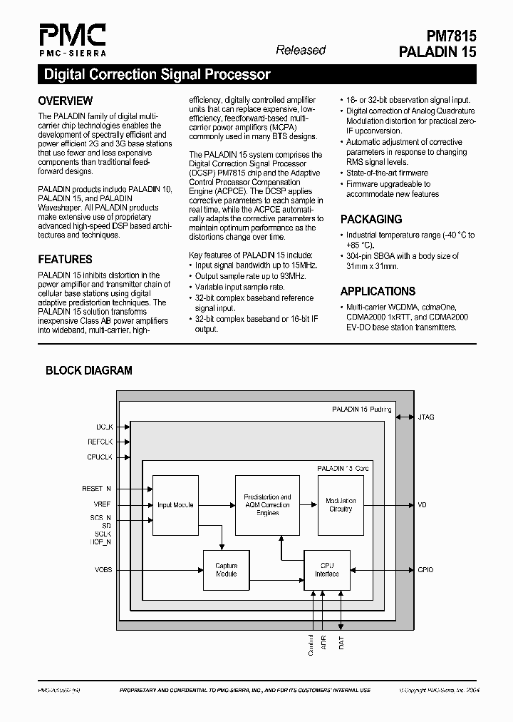 PM7815PALADIN15_998514.PDF Datasheet
