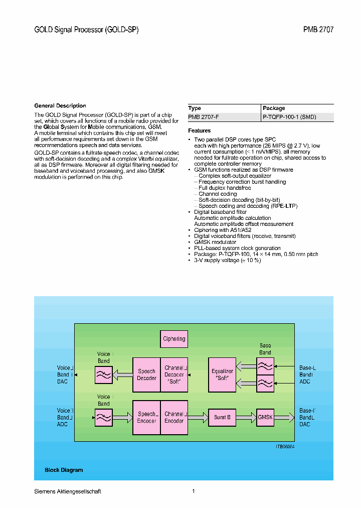 PMB2707K_998540.PDF Datasheet