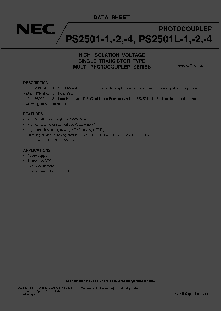 PS2501-1_998643.PDF Datasheet