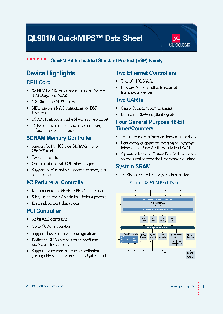 QL901MDS_998860.PDF Datasheet
