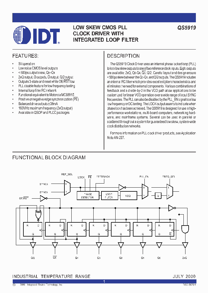 QS5919DATASHEET_998921.PDF Datasheet