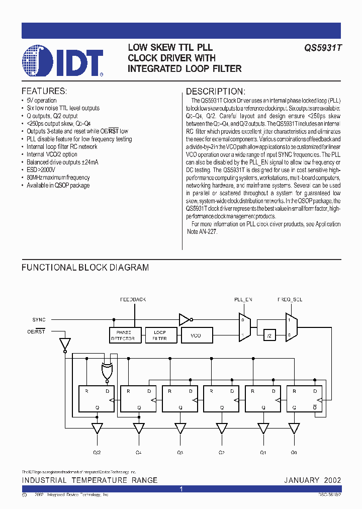 QS5931TDATASHEET_998924.PDF Datasheet