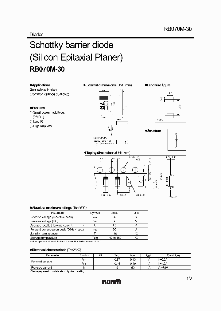 RB070M-30_998950.PDF Datasheet